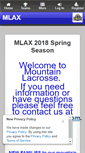 Mobile Screenshot of mountainlax.com